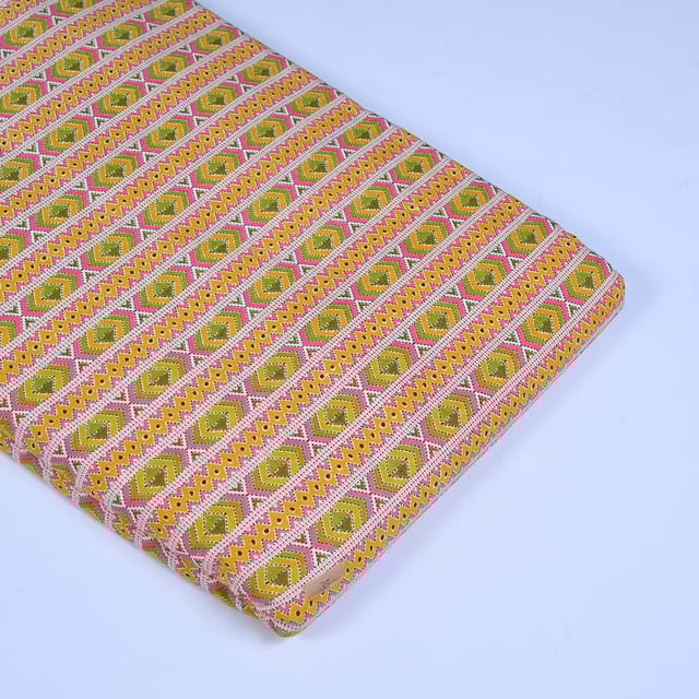 Multi Colour Cotton Printed Fabric