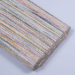 Multi Colour Stripe Wool Blend