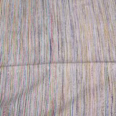Multi Colour Stripe Wool Blend