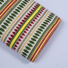 Green, Red & Yellow Capsule Jacquard