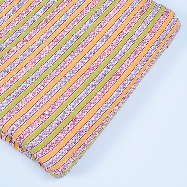 Multi Colour Cotton Printed Fabric