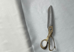 White Chiffon Fabric