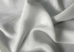 White Chiffon Fabric