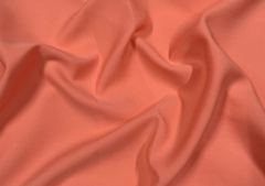 Peach Colour Banana Crepe Fabric