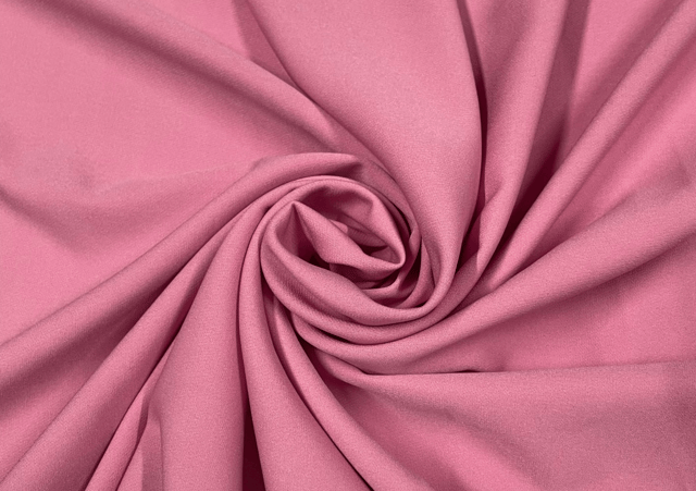 Rose Pink Banana Crepe Fabric