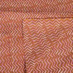 Rust Colour Cotton Kantha Print