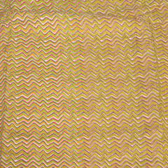 Mehndi Colour Cotton Kantha Print