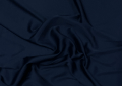 Navy Blue Armani Satin Fabric