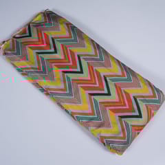 Multi Colour Viscose Muslin Digital Printed Fabric