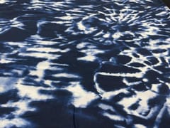 Printed Cotton Navy Blue Tie and Dye