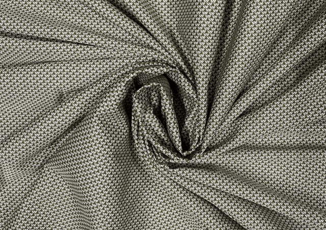 Cotton Green Abstract Print