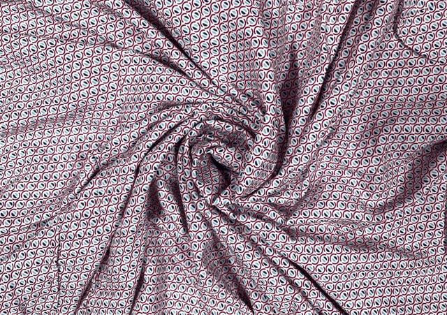 Cotton Pink Dot Print