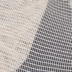 Off White Dyeable Cotton Net