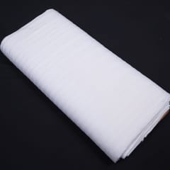 Self Leeno Cotton Stripe Dyeable Fabric