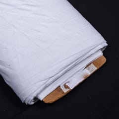 Self Leeno Cotton Stripe Dyeable Fabric