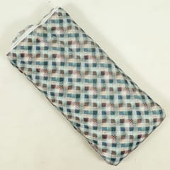 Green Colour Velvet Digital Printed 58 Inch Width Fabric