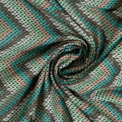 Multi Colour Pashmina Printed Fabric