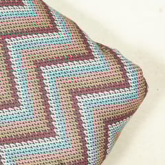 Multi Colour Pashmina Printed Fabric