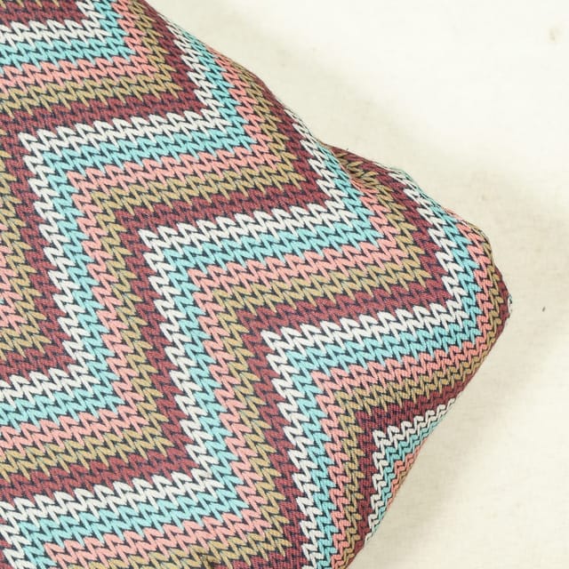 Multi Colour Pashmina Printed Fabric