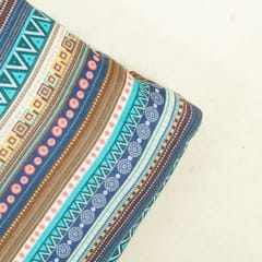 Multi Colour Pashmina Printed Fabric