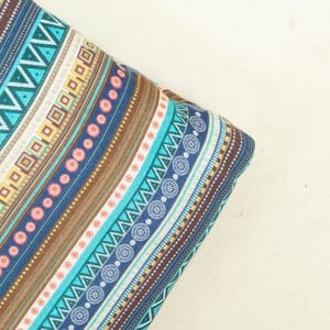 Multi Colour Pashmina Printed Fabric