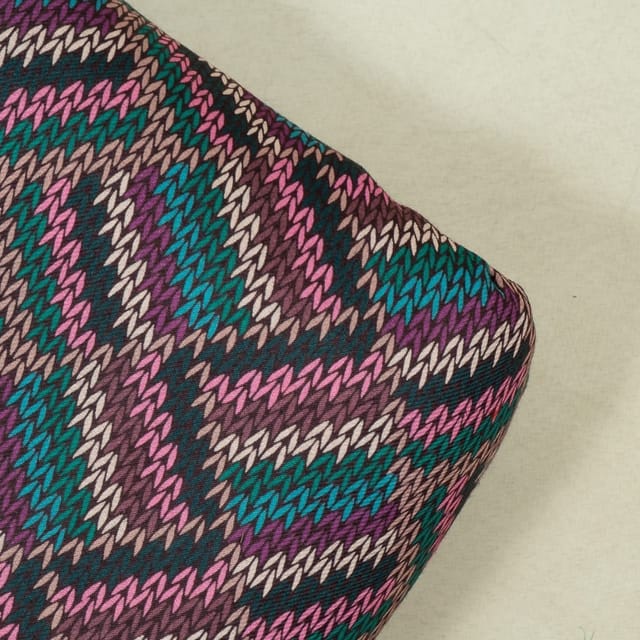 Multi Colour Pashmina Printed Fabric