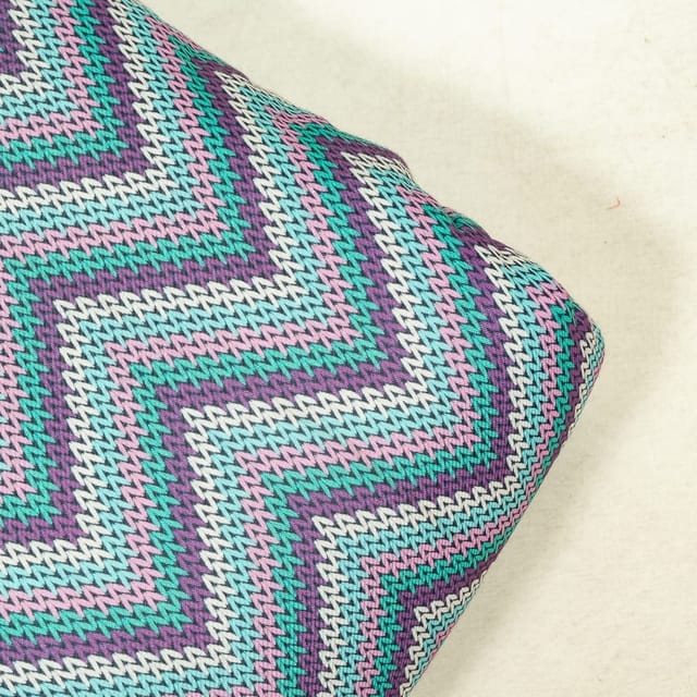 Multi Colour Pashmina Printed Fabric