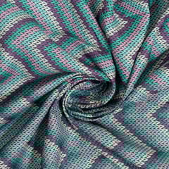 Multi Colour Pashmina Printed Fabric
