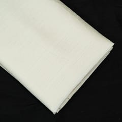 Cream Colour Leeno Cotton Dyeable Dobby Fabric