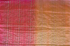Multi Colour Ombre Organza Embroidered Fabric