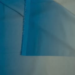 Multi Colour Poly Georgette Ombre Printed Fabric