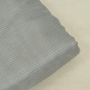 Grey Colour Kota Doria Fabric