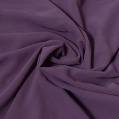 Lavender Colour Polyster Georgette Fabric