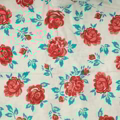 Multi Colour Cotton Flex Printed Fabric