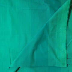 Firozi Colour Cotton Stripes Printed Shaded Fabric