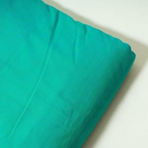 Firozi Colour Cotton Stripes Printed Shaded Fabric