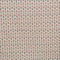 Multi Colour Chanderi Jacquard Fabric