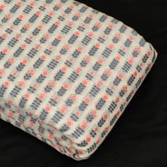 Multi Colour Chanderi Jacquard Fabric