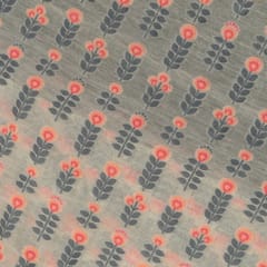 Multi Colour Chanderi Jacquard Fabric