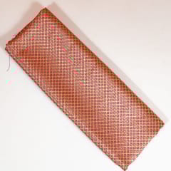 Purple Colour Satin Brocade Fabric