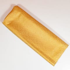 Gold Colour Satin Brocade Fabric