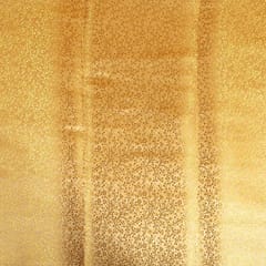 Gold Colour Satin Brocade Fabric