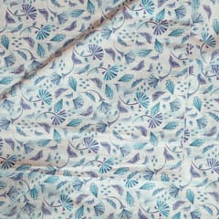 Multi Colour Poplin Lycra Printed Fabric