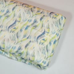 Multi Colour Poplin Lycra Printed Fabric