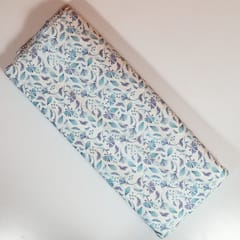 Multi Colour Poplin Lycra Printed Fabric