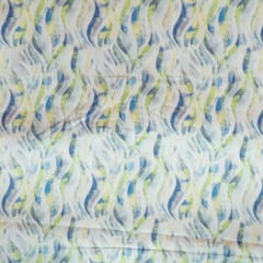 Multi Colour Poplin Lycra Printed Fabric