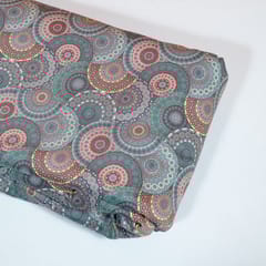 Multi Colour Poplin Lycra Printed Fabric