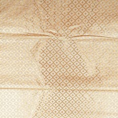 Dyeable Cotton Silk Zari Jacquard Fabric