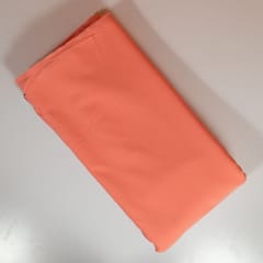 Peach Colour Banana Crepe Fabric