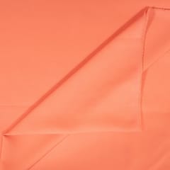 Peach Colour Banana Crepe Fabric